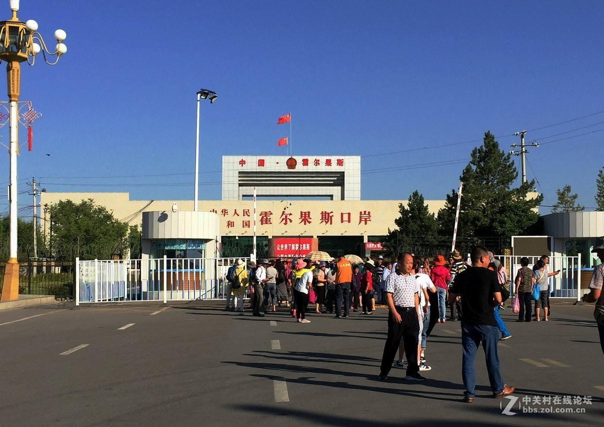 2017夏 长沙到喀什（86）霍尔果斯口岸