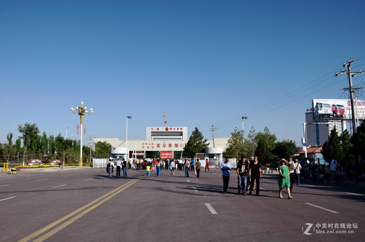 2017夏 长沙到喀什（86）霍尔果斯口岸