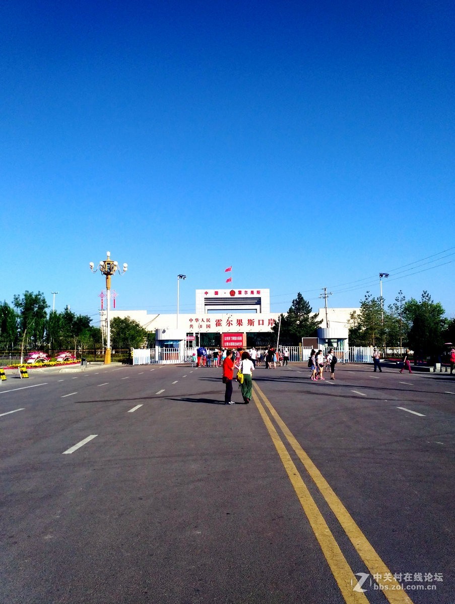 2017夏 长沙到喀什（86）霍尔果斯口岸