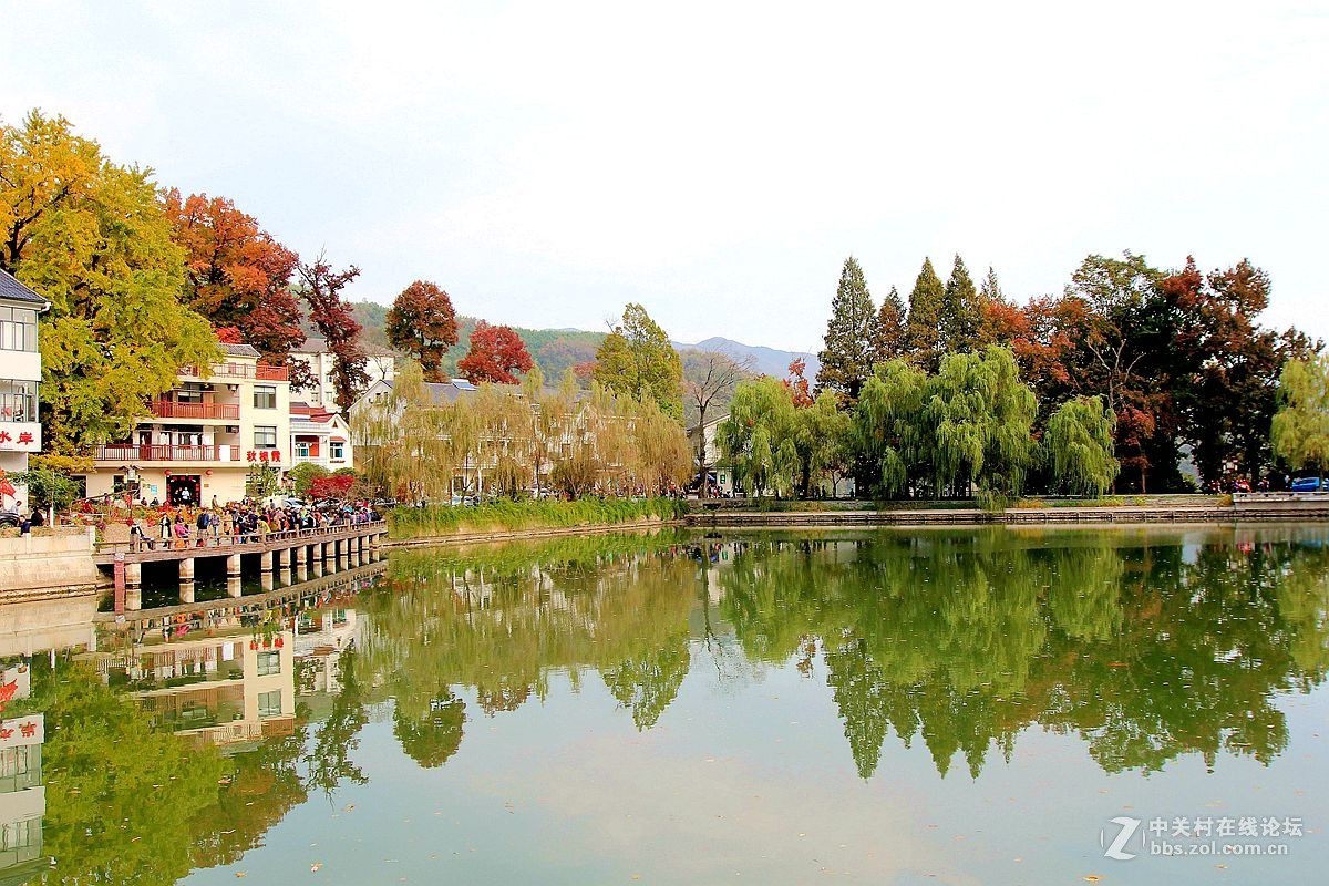 杭州临安太湖源指南村小景