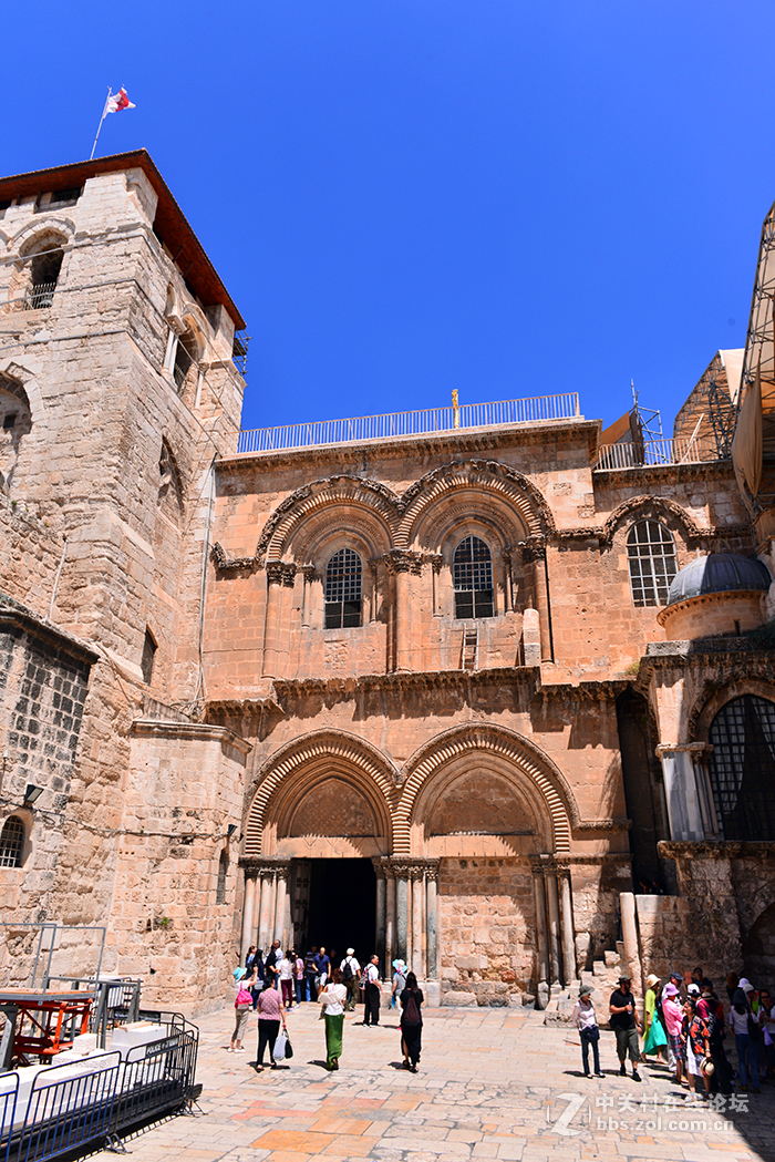 以色列旅游（11）-------耶稣背十字架走过的路（苦路）