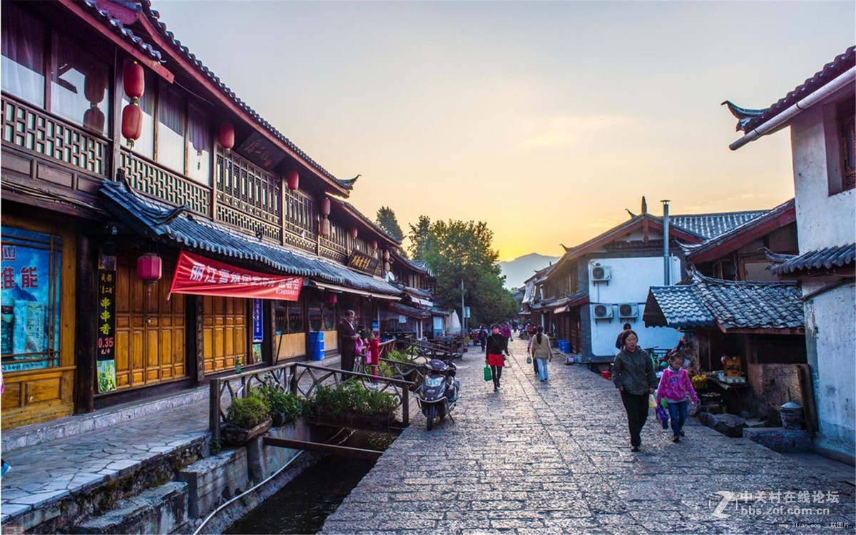 丽江古城人文气息厚实