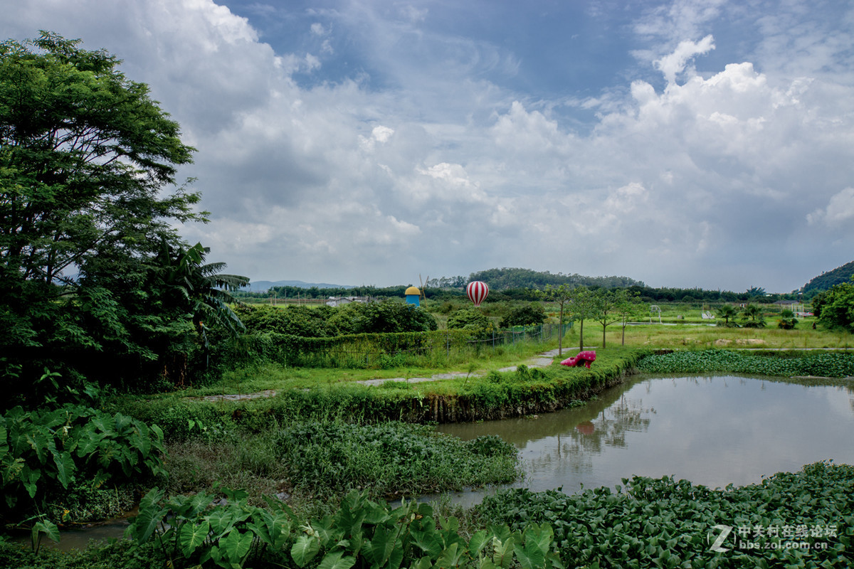 花都区花东镇港头村古村落随影