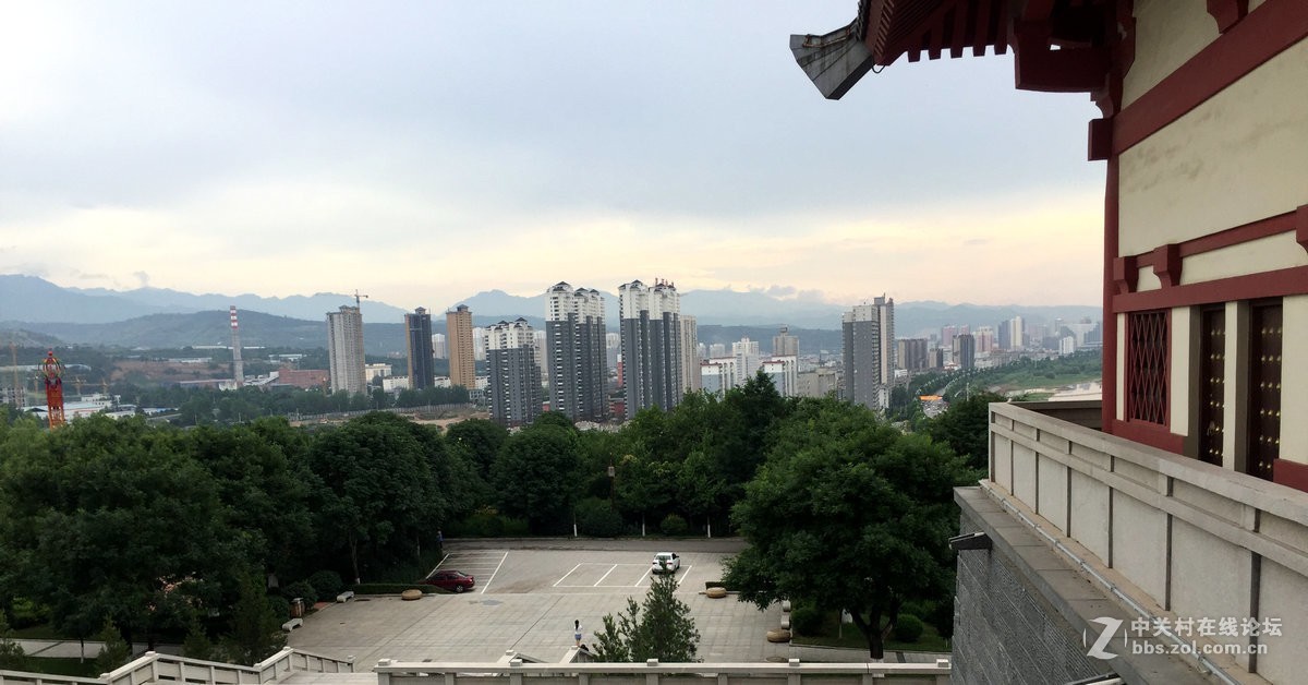 2017夏 长沙到喀什（11）鸟瞰宝鸡