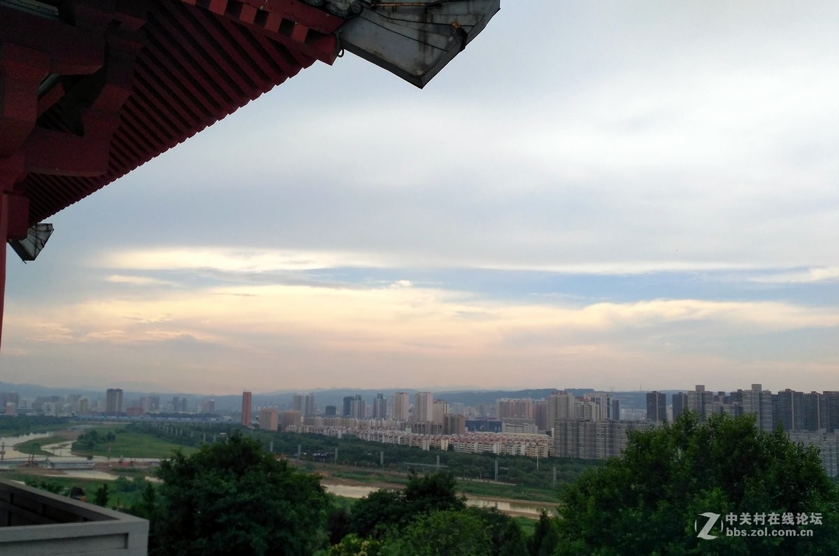 2017夏 长沙到喀什（11）鸟瞰宝鸡