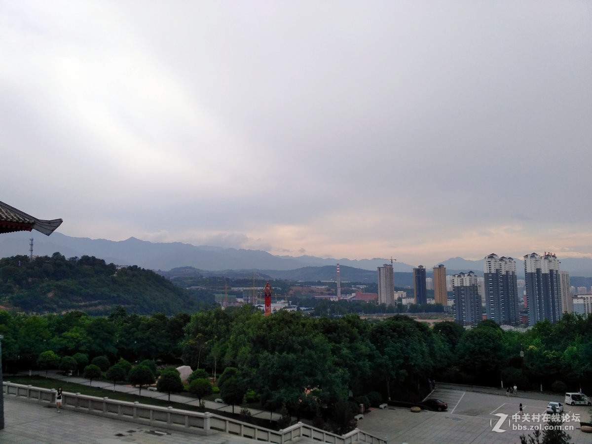 2017夏 长沙到喀什（11）鸟瞰宝鸡