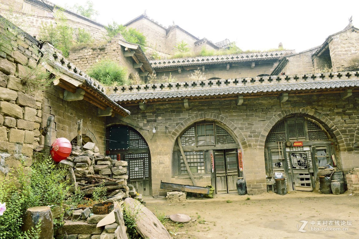 山西省吕梁市临县碛口古镇李家村一
