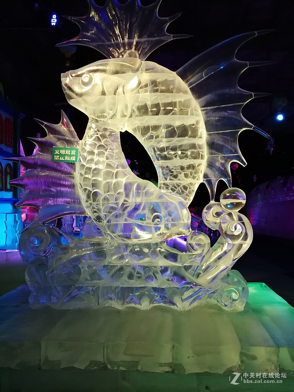 华为P10Plus：《冰雕世界》展馆掠影