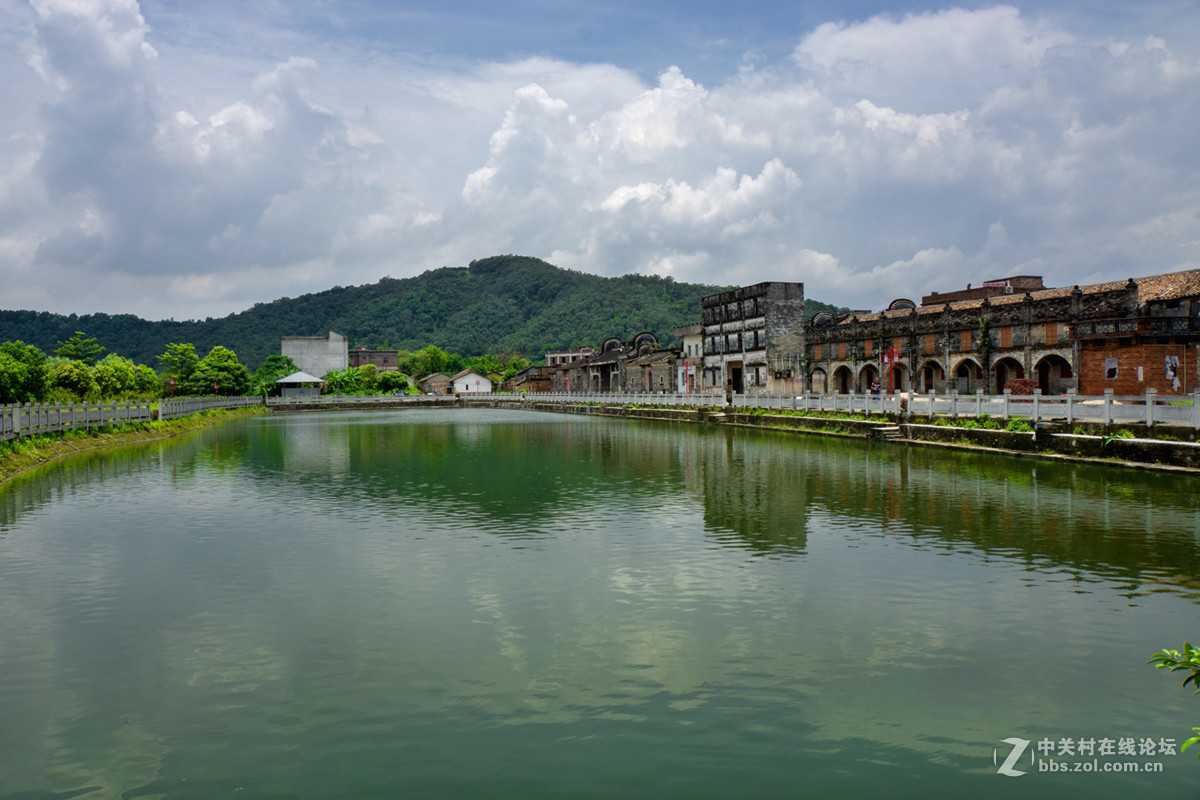 花都区花东镇港头村古村落随影