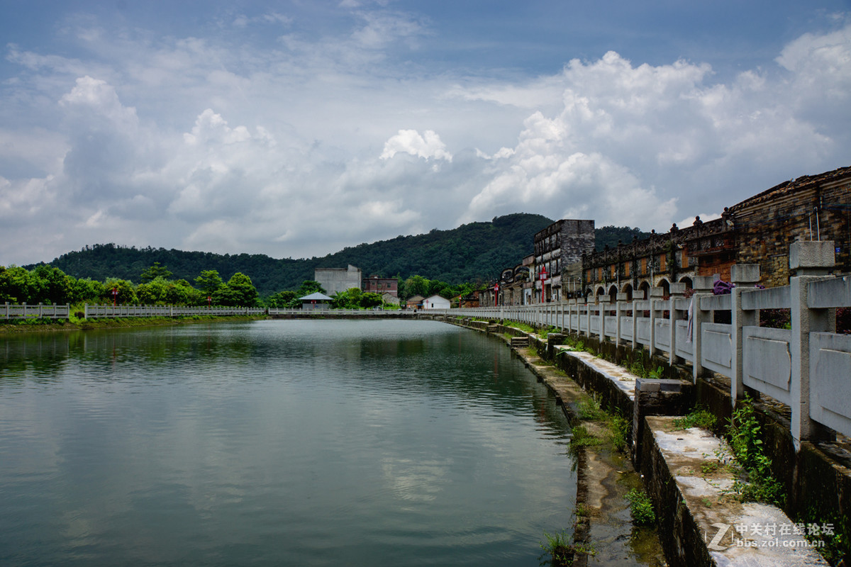花都区花东镇港头村古村落随影