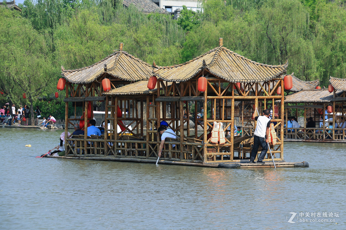 中国第一水街--西安周至沙河湿地公园
