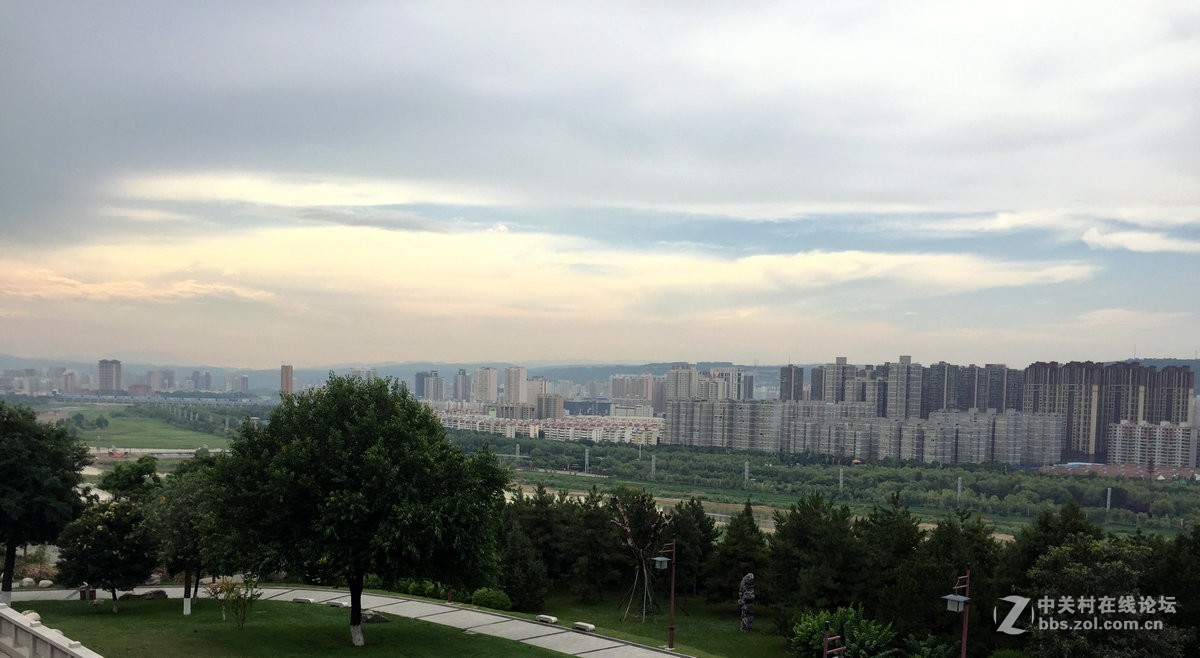 2017夏 长沙到喀什（11）鸟瞰宝鸡