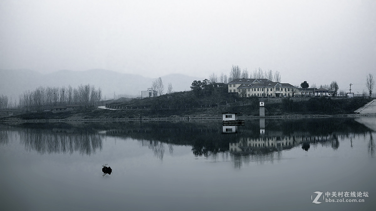 小安门水库剪影