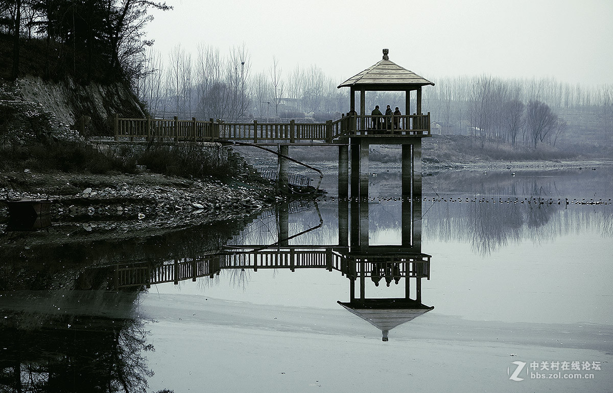 小安门水库剪影