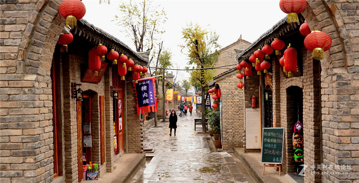 尼康d7100学拍美丽的民俗村富平和仙坊
