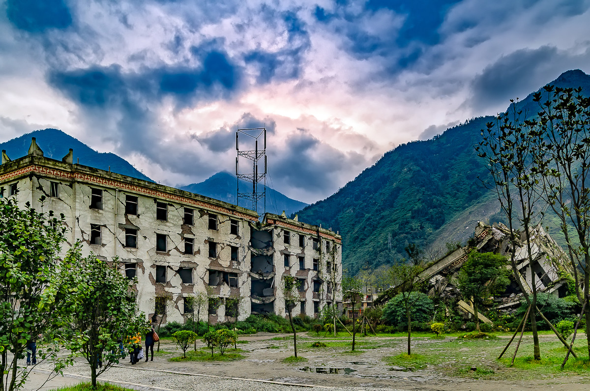 川西阿坝州风光走进汶川映秀镇