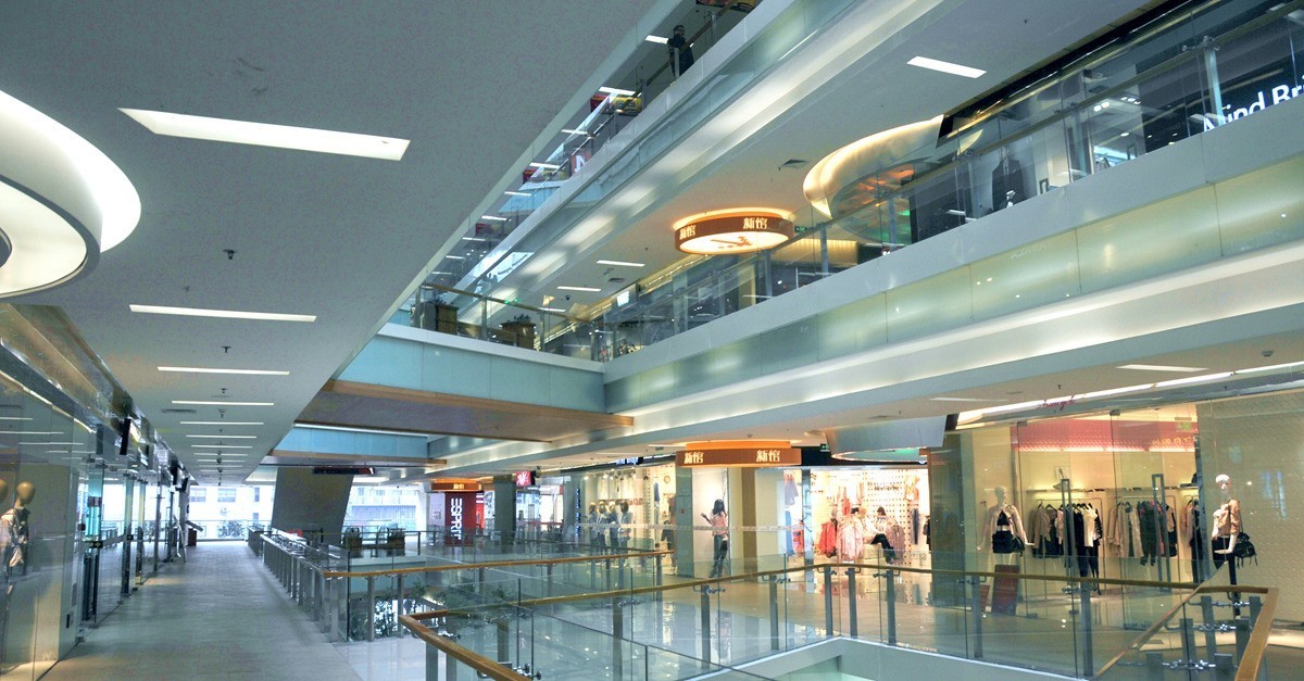 富丽堂皇的商场