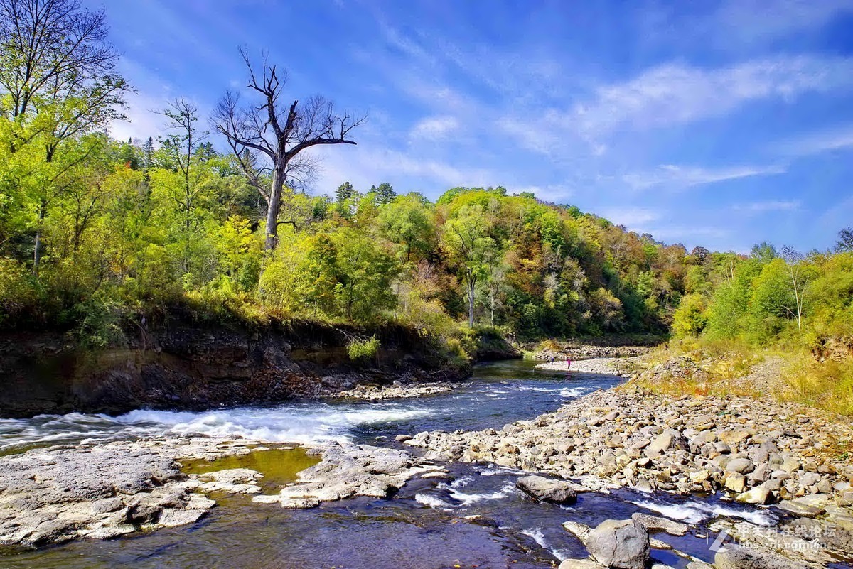 秋拍松花江源头