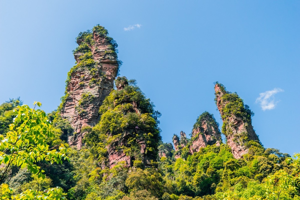 张家界武陵源十里画廊