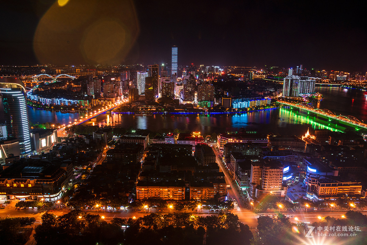 中国山水夜景最美的城市---柳州-中关村在线摄影论坛