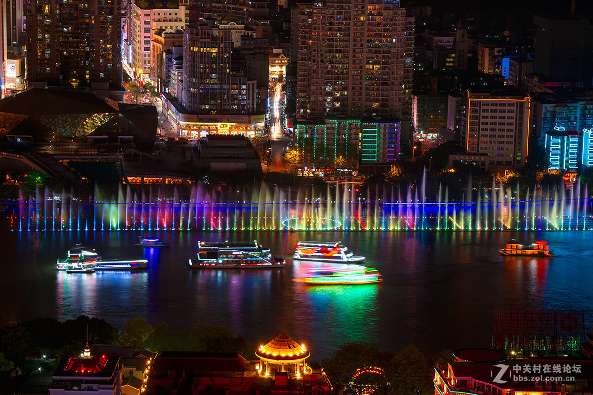 中国山水夜景最美的城市---柳州-中关村在线摄影论坛