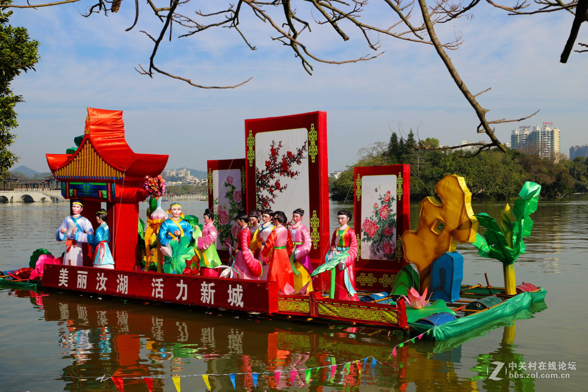 白天逛西湖花灯随拍