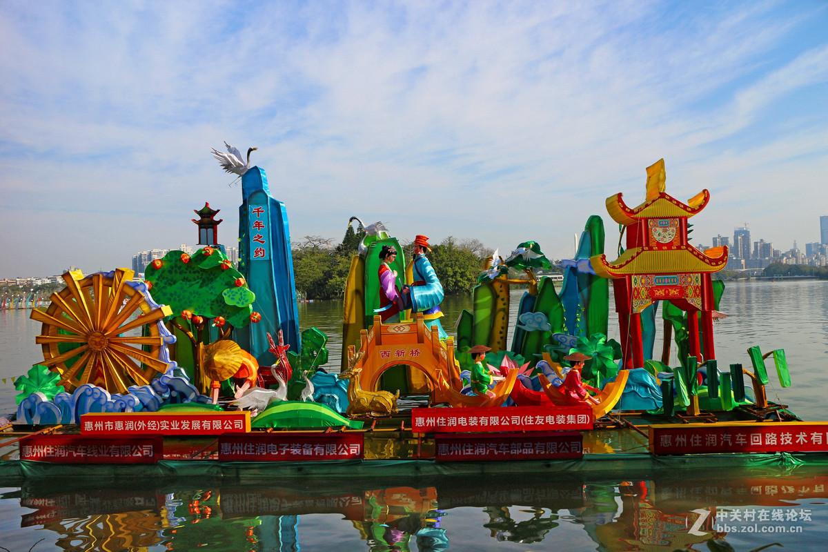 白天逛西湖花灯随拍