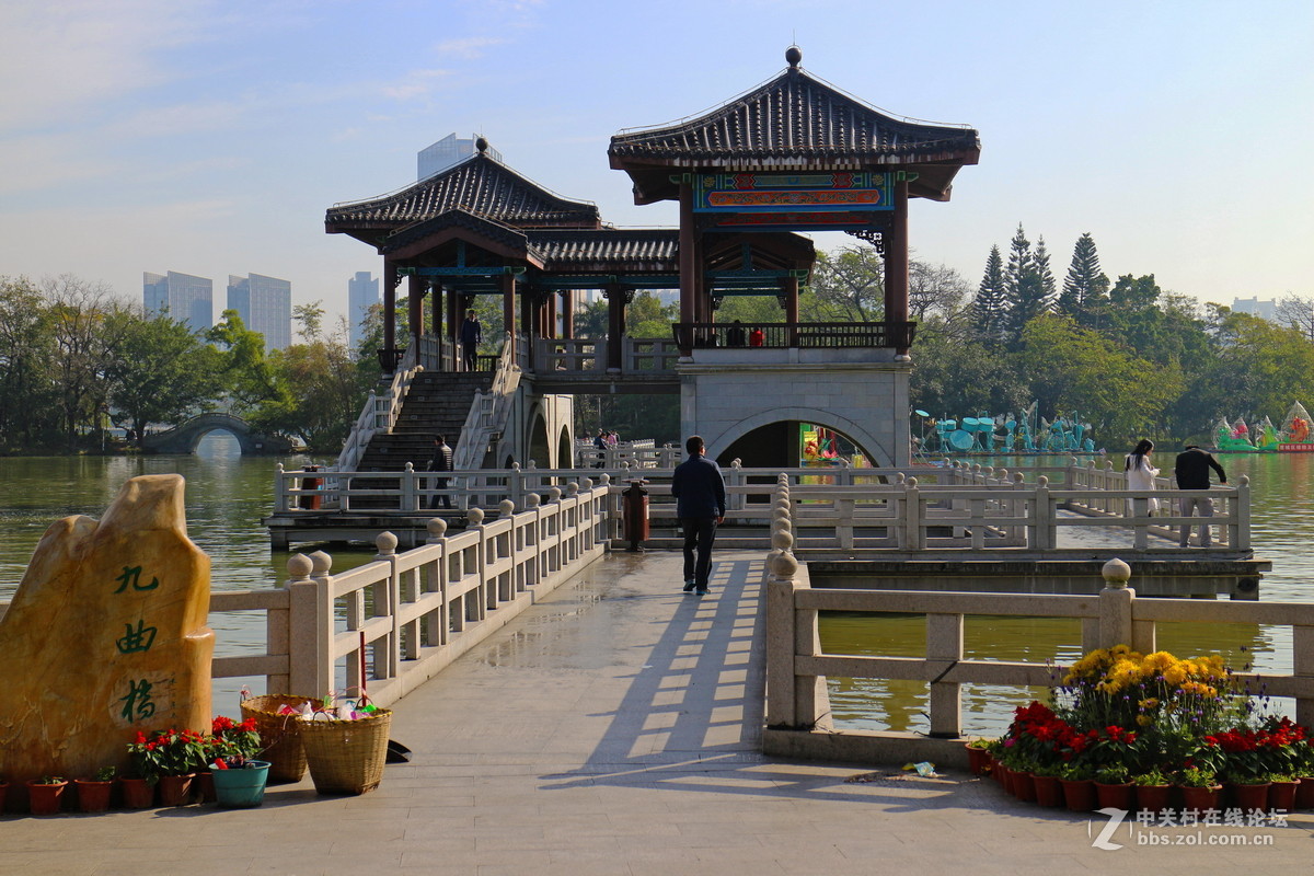 白天逛西湖花灯随拍