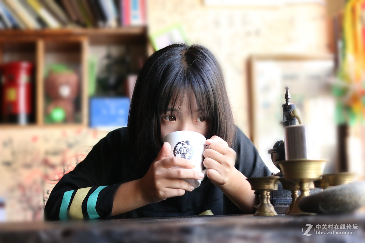 夏日咖啡馆&少女