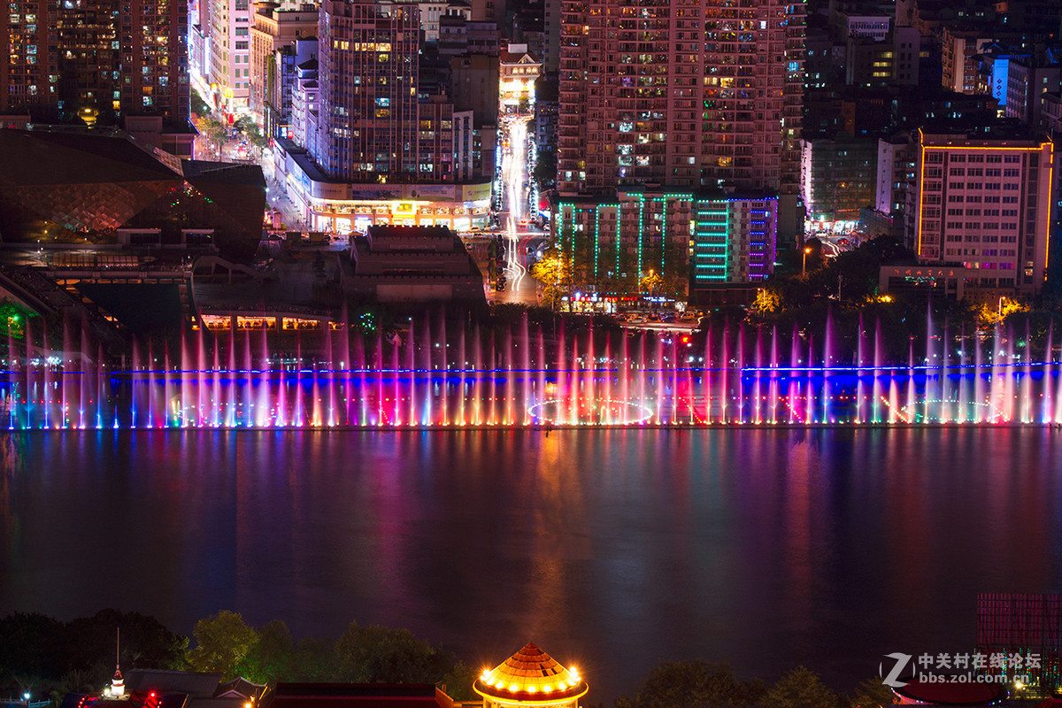 中国山水夜景最美的城市---柳州-中关村在线摄影论坛