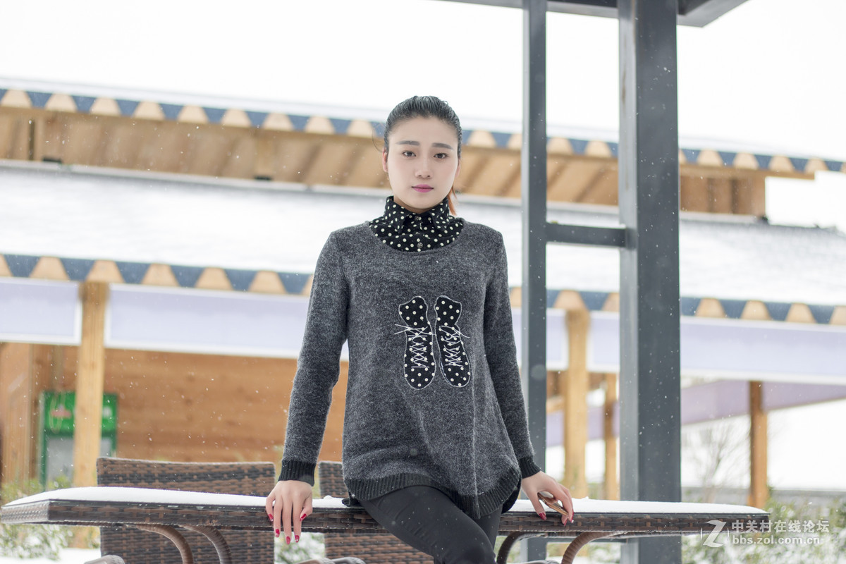 发帖致谢！谢娟娟不怕大雪，无私奉献！