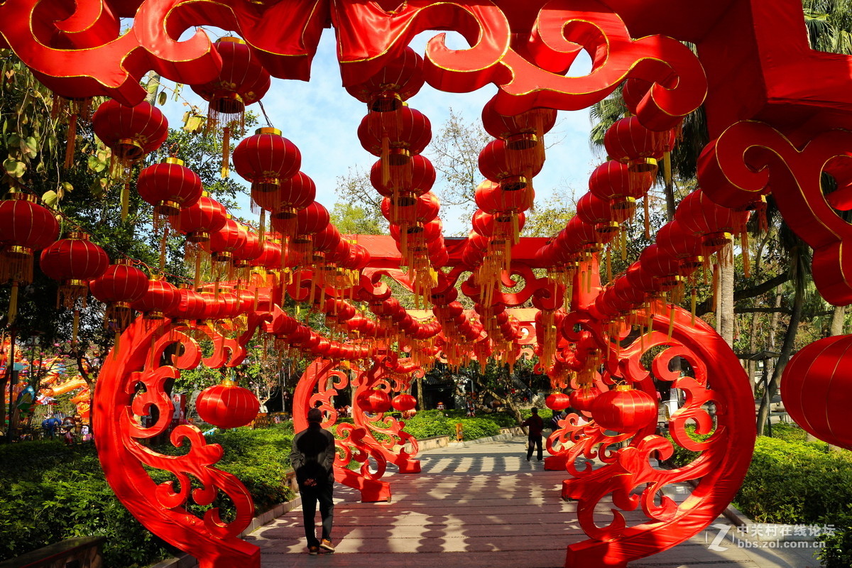 白天逛西湖花灯随拍