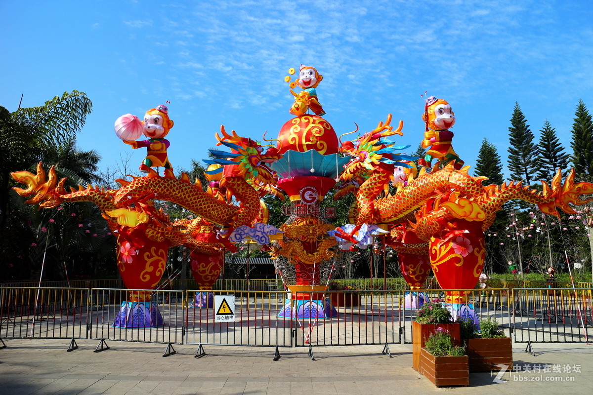 白天逛西湖花灯随拍