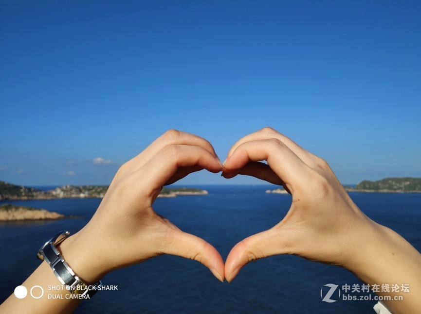 带上黑鲨游戏手机去东极岛：一路美景相送