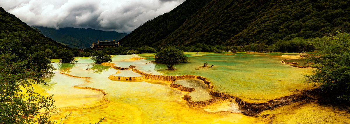 川西风光  《黄龙风景区》