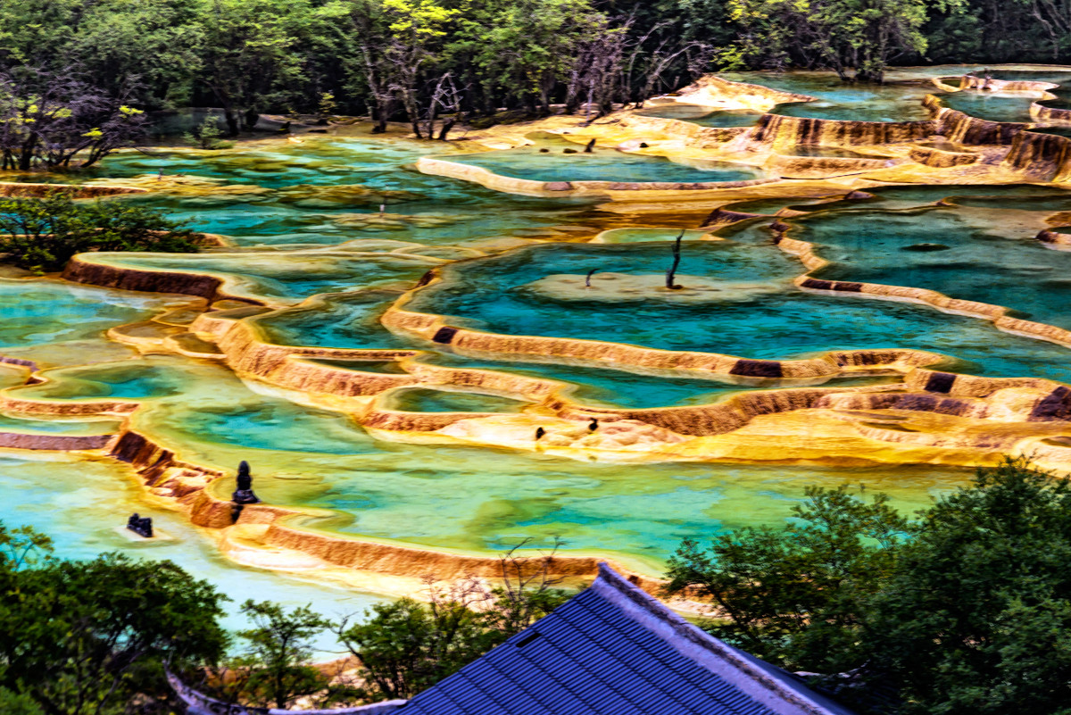 川西风光  《黄龙风景区》
