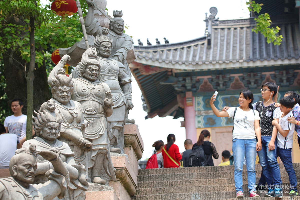 节日景区一组随拍