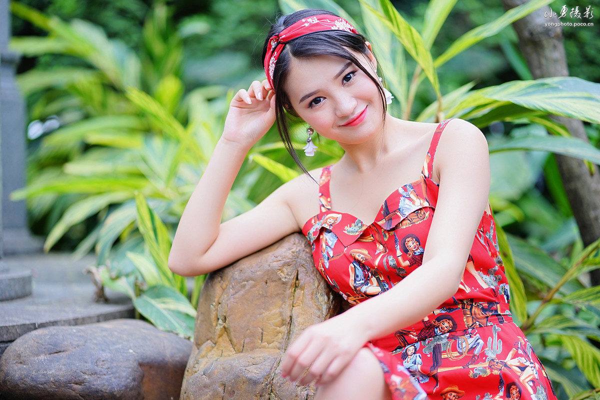 甜美俏皮的菲菲