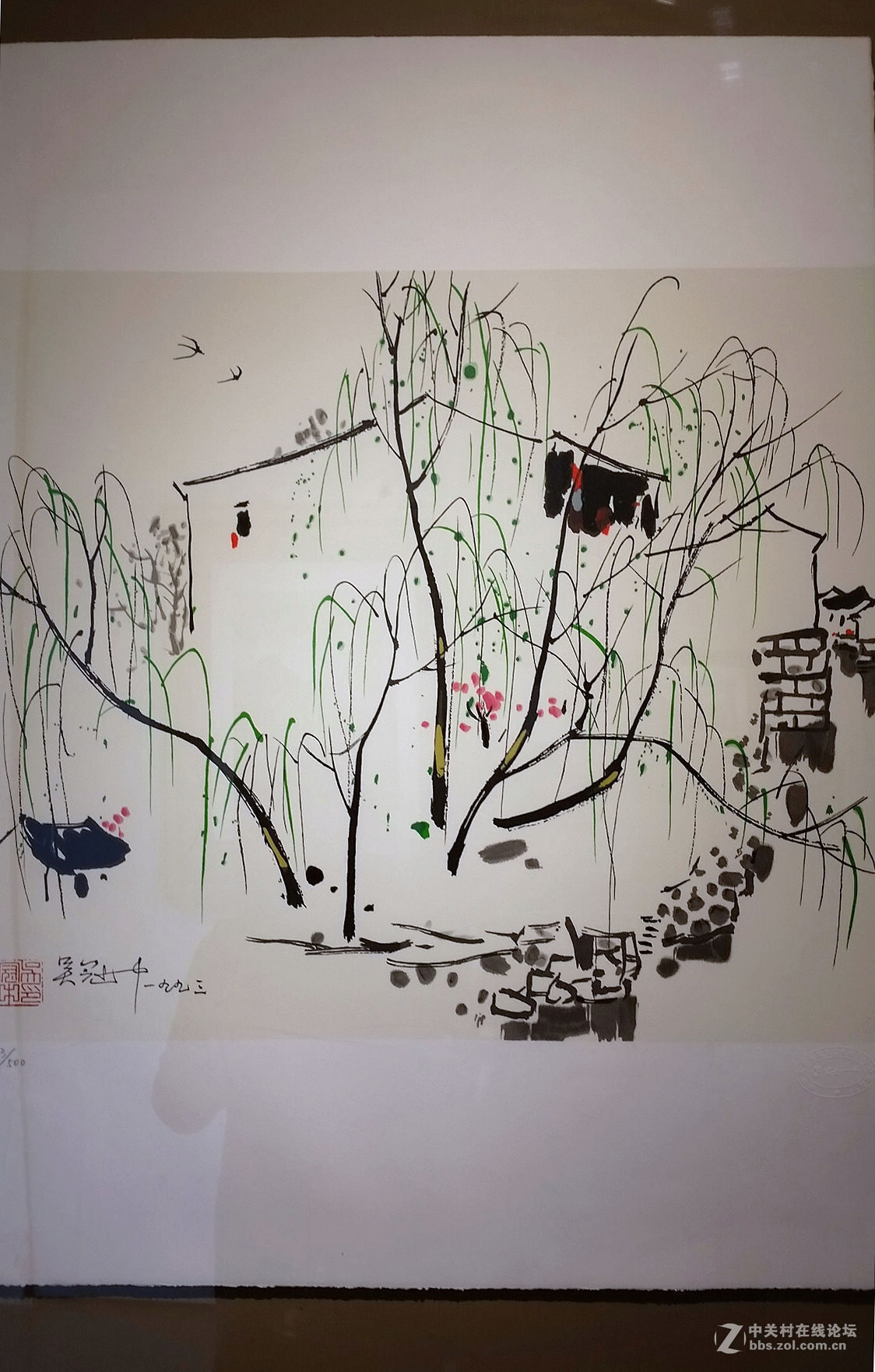 吴冠中国画作品