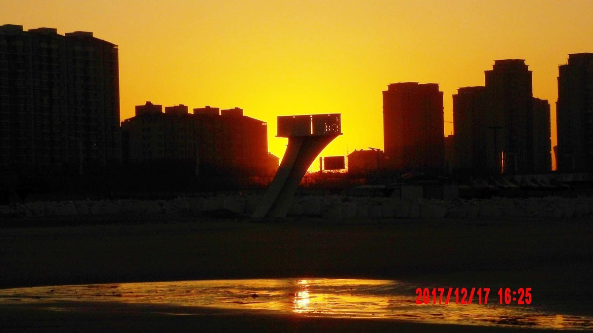 [AZ901]1217落日景色