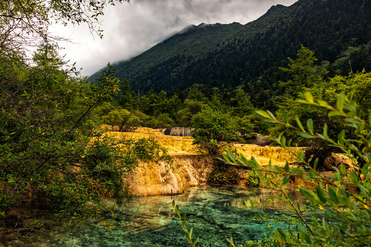 川西风光  《黄龙风景区》