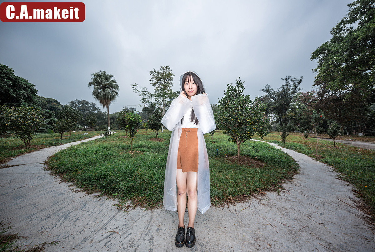 《雨季不再来》——阴雨天广角人像