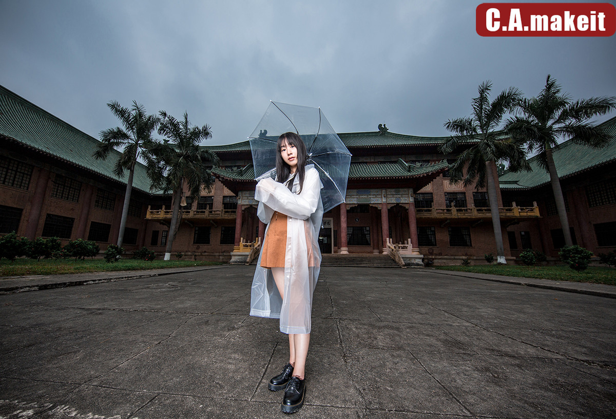 《雨季不再来》——阴雨天广角人像