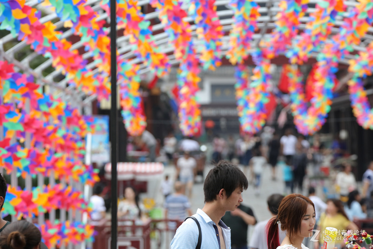 节日景区一组随拍