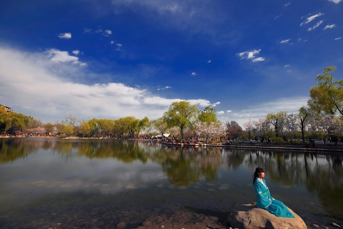 #佳能月赛-与佳能一起去踏青#《樱花盛开的地方》