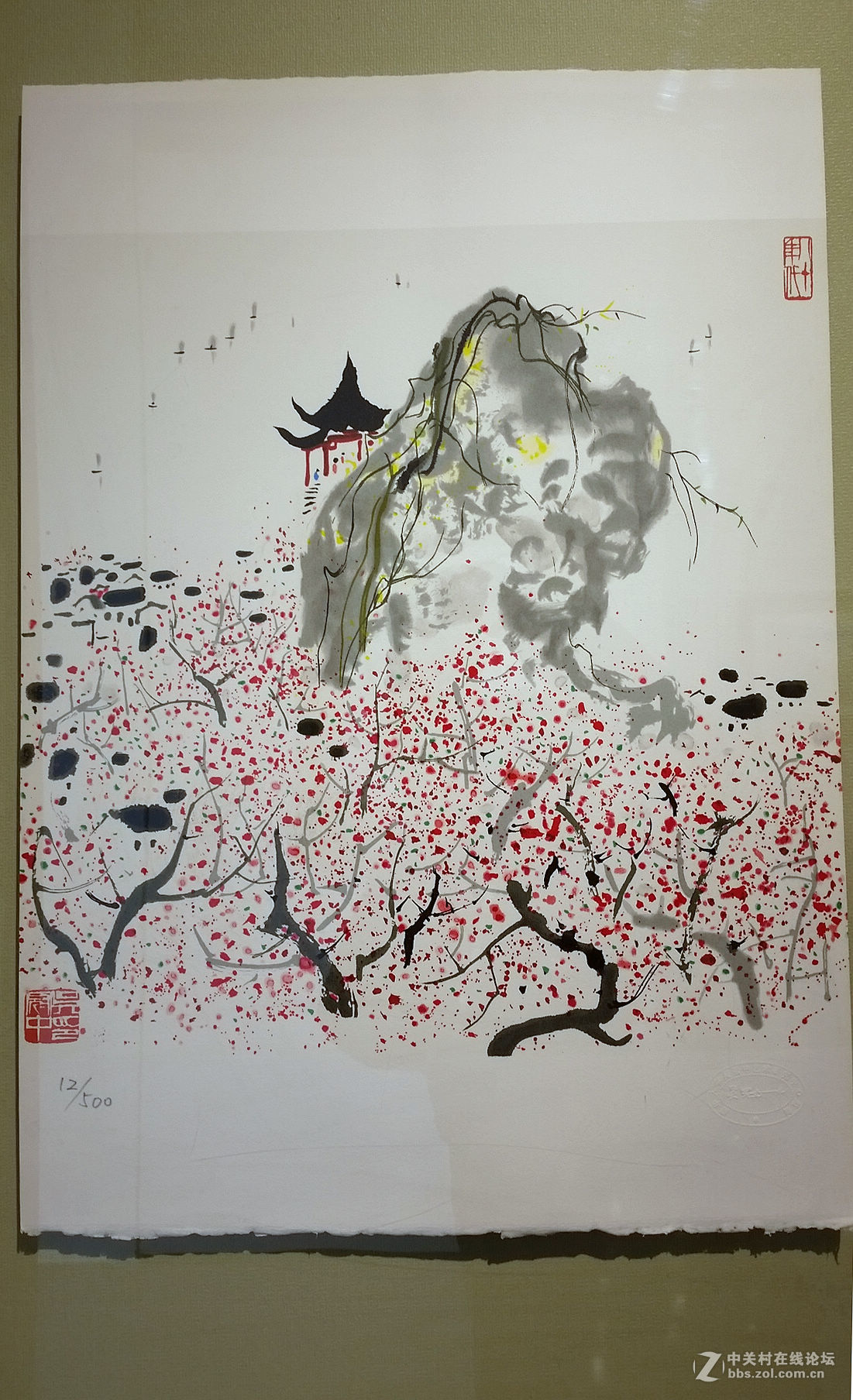 吴冠中国画作品