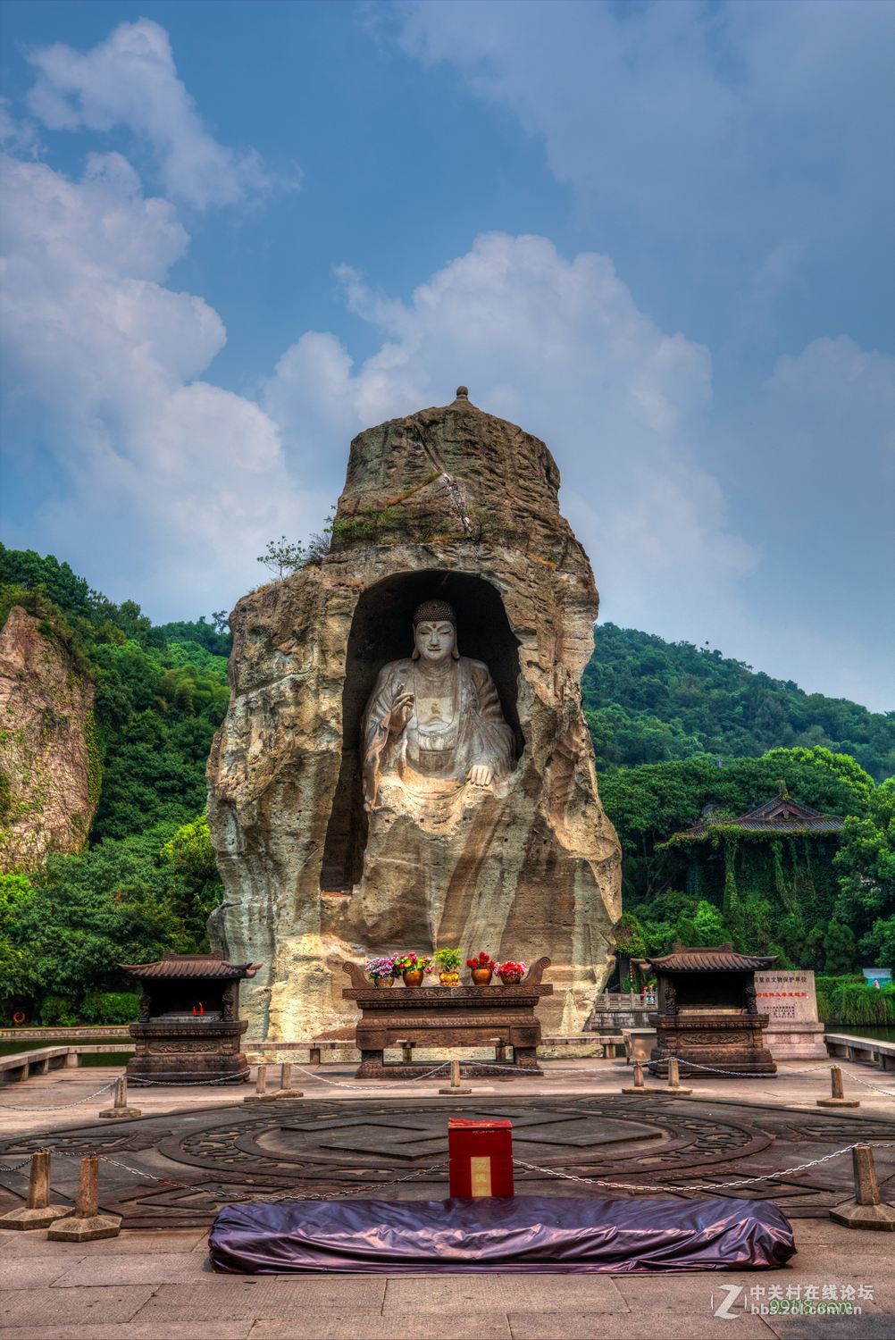 绍兴柯岩水上大佛朋友版