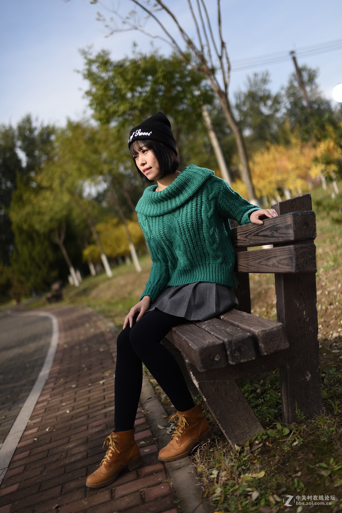 尼康35 1.4g美女人像外