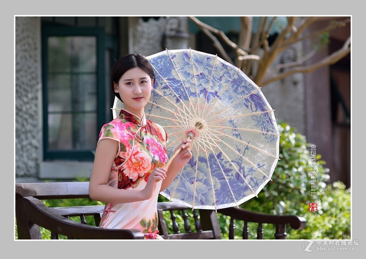 【视觉光影】——济南老商埠旗袍美女（2）