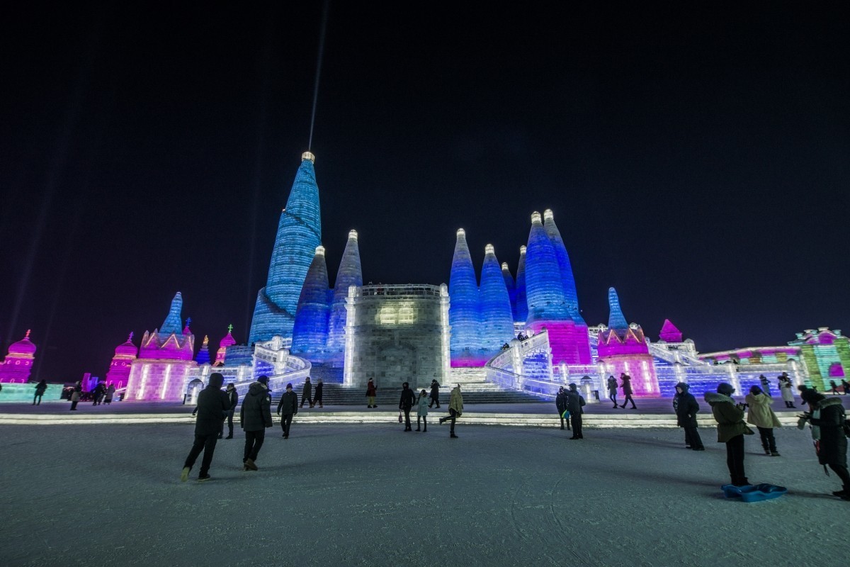美轮美奂的冰雕雪雕——哈尔滨冰雪大世界掠影
